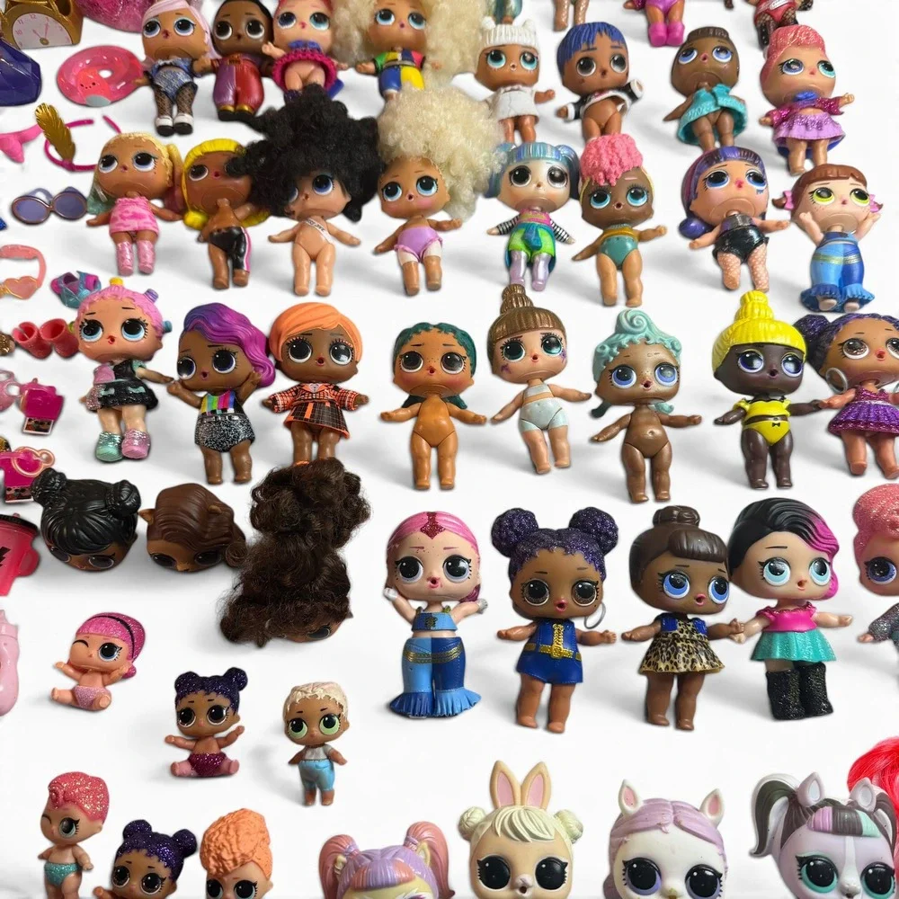 LOL Surprise Doll Lot Massive Collection RARES Figures Pets Accessories Bottles